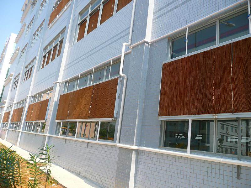 濕簾牆的作用？