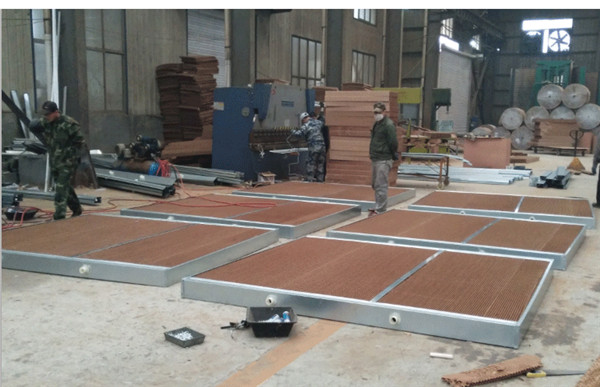 溫室大棚的溫度調節器：降溫水簾